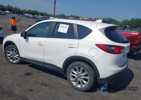 2014 Mazda Cx-5 Grand Touring z USA, uszkodzony, nr VIN JM3KE4DY2E0406653